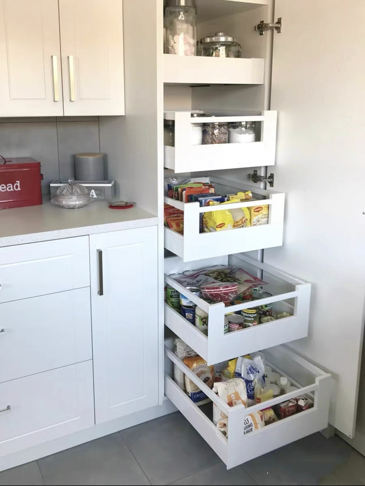 Kitchen Drawer Pantry