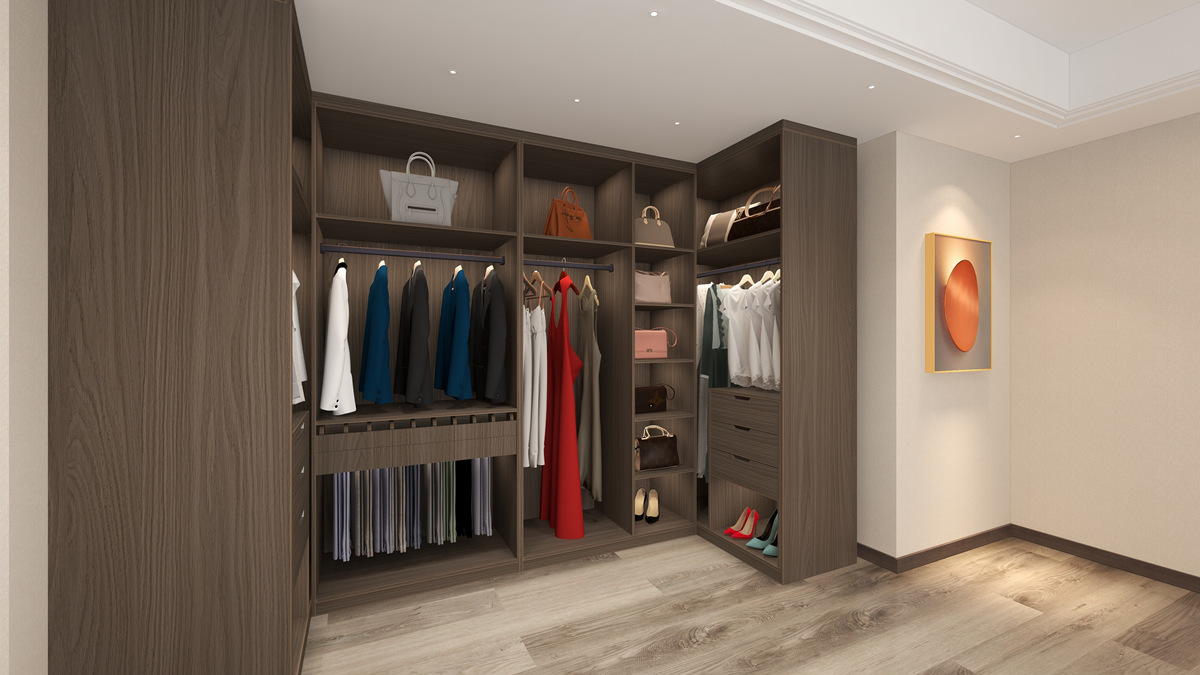 Bedroom Walk-in Closet Design