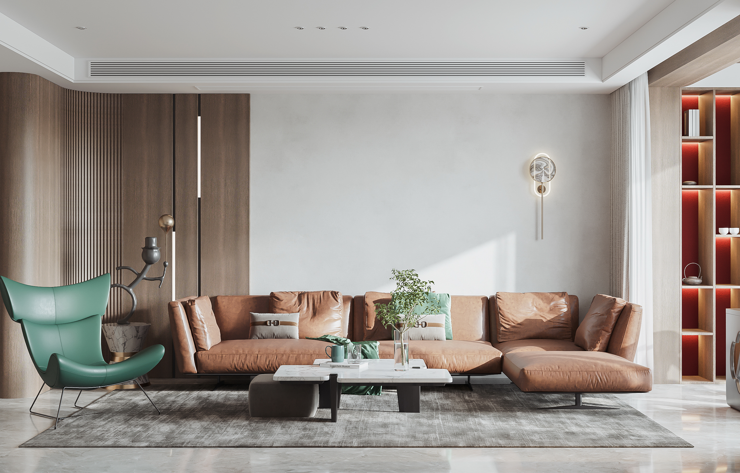 Veneer Finished Decoration Wall Panel