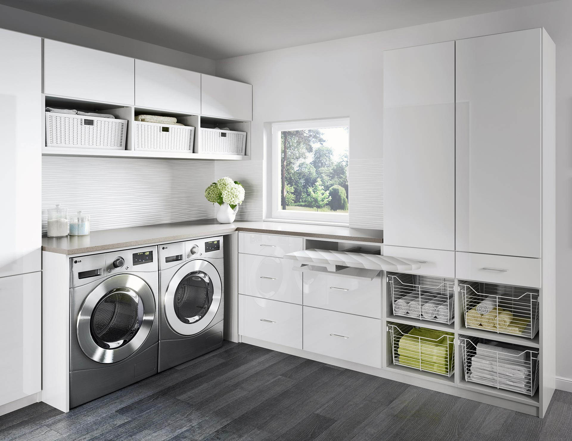 Laundry Room Closet