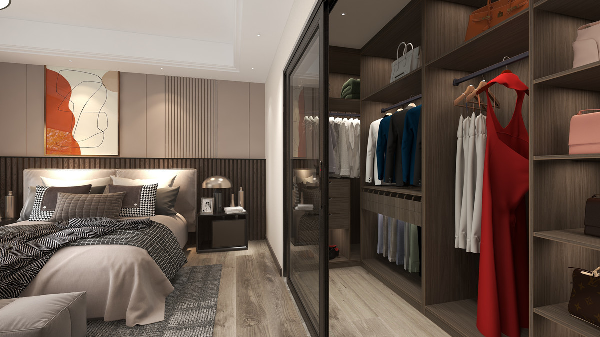 Bedroom Walk-in Closet