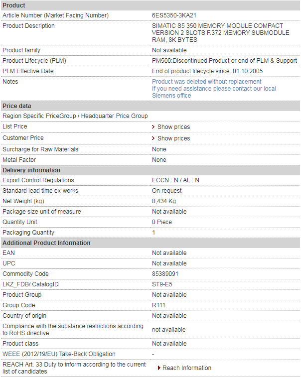 siemens 6ES5350-3KA21