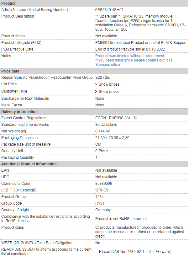 siemens 6ES5840-4SH01