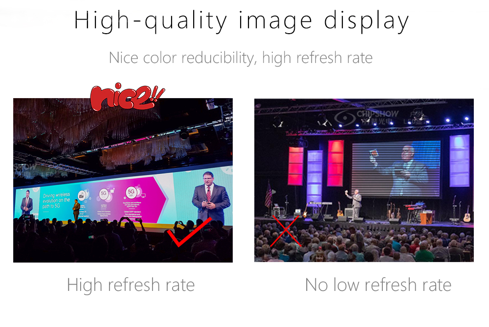 HD rental display HD rental display