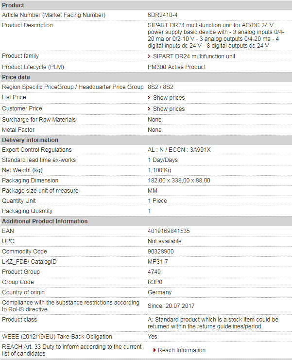 siemens 6DR2410-4