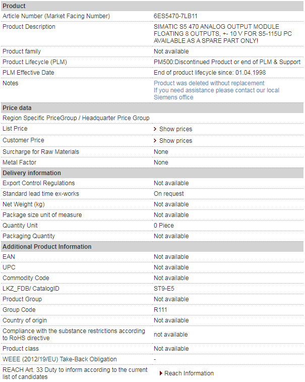 siemens 6ES5470-7LB11