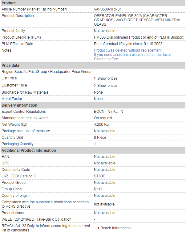 siemens 6AV3530-1RR01
