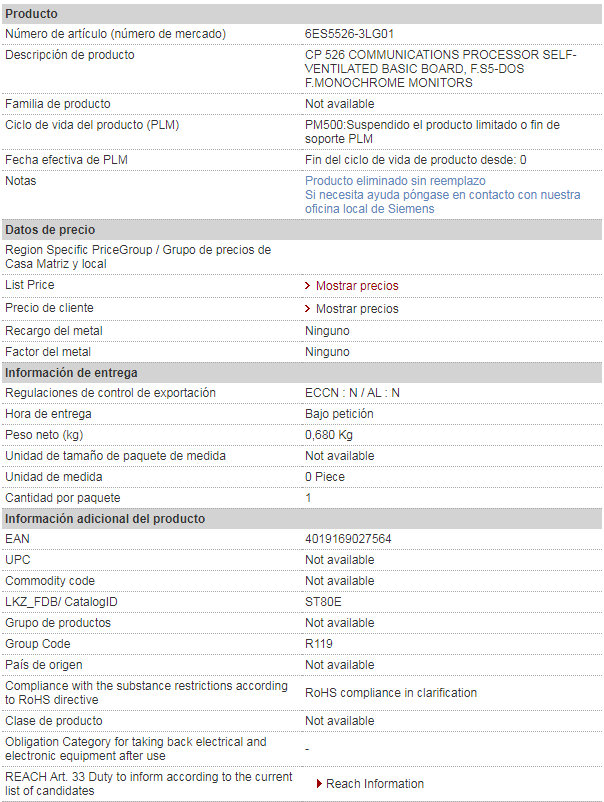 siemens 6ES5526-3LG01