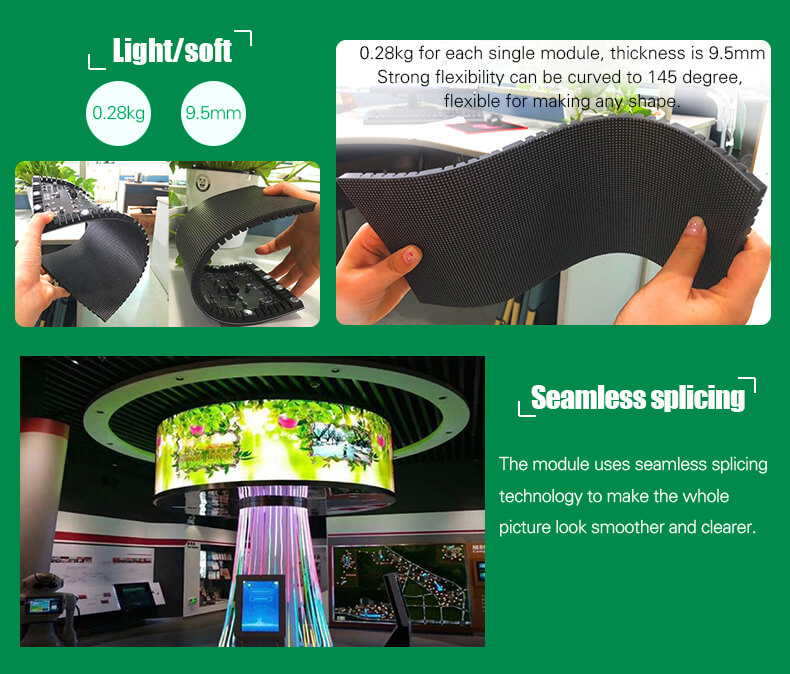 Seamless Flexible LED Screen