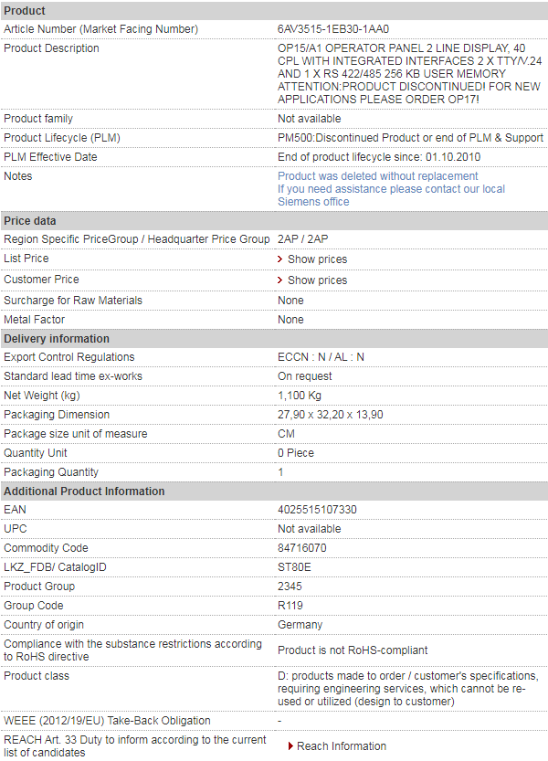 siemens 6AV3515-1EB30-1AA0