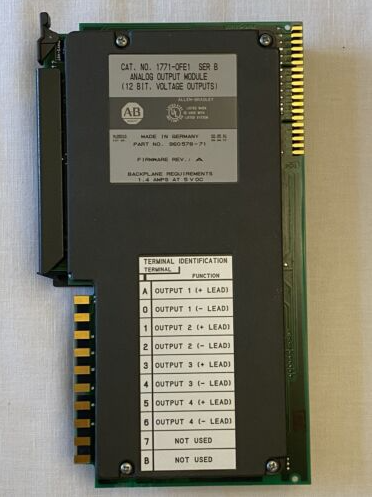 ALLEN BRADLEY 1771-OFE1