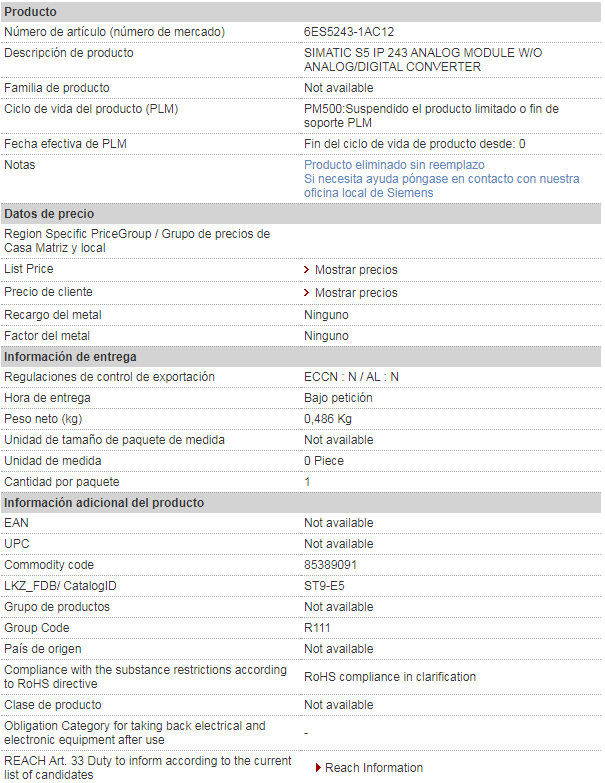 siemens 6ES5243-1AC12