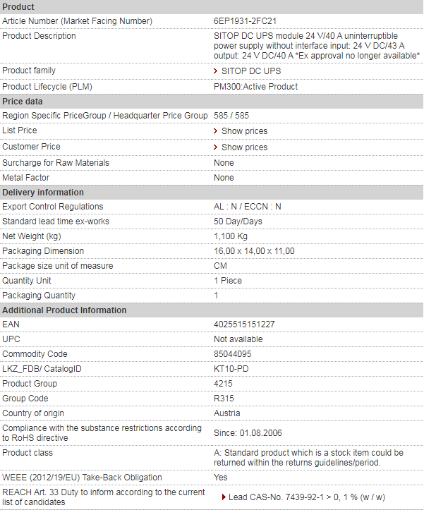 siemens 6EP1931-2FC21