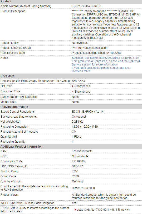 siemens 6ES7153-2BA82-0XB0