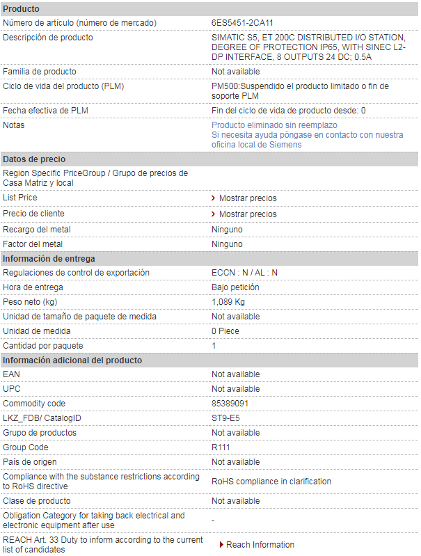 siemens 6ES5451-2CA11