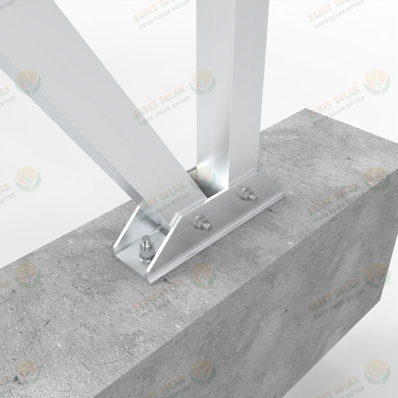 solar carport mounting bracket system