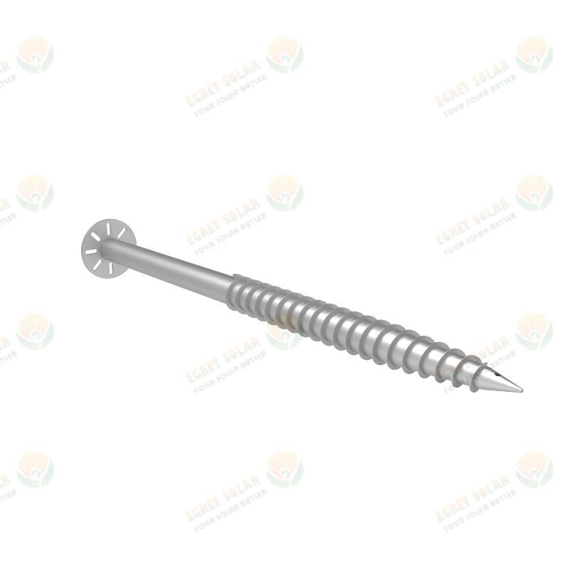 Hot Dip Galvanizing Ground Screw Pile