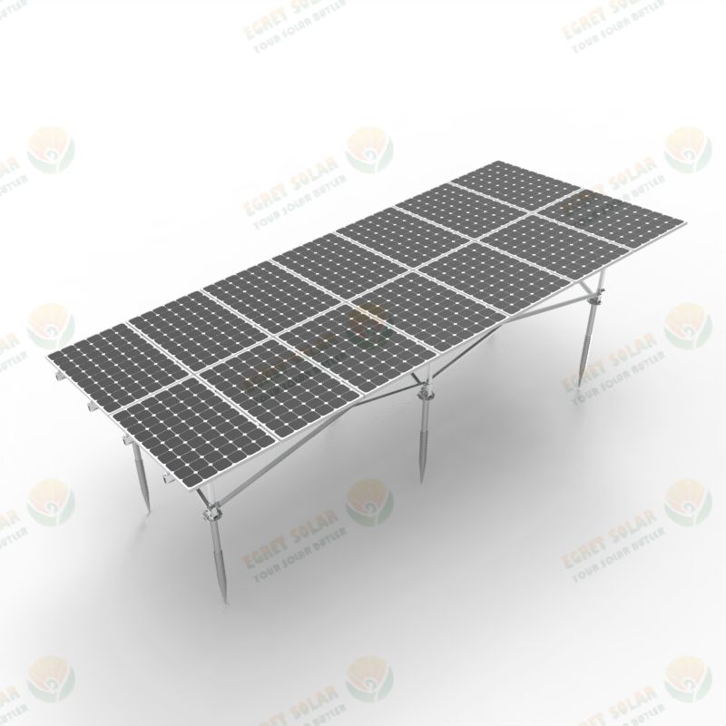 N Type Aluminum Solar Ground mounting system