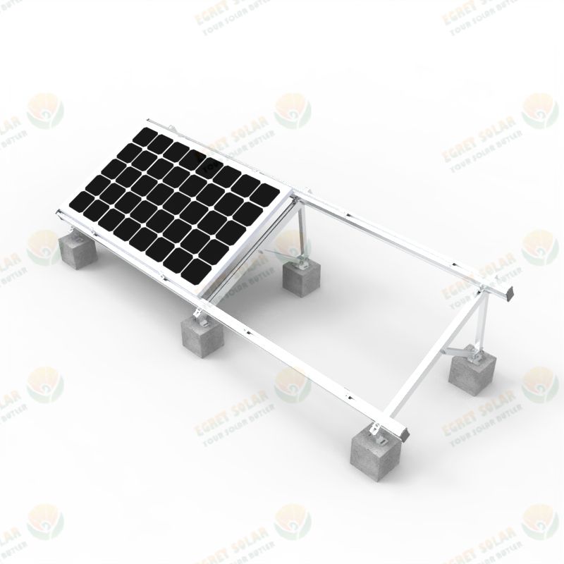 flat roof pv mounting systems