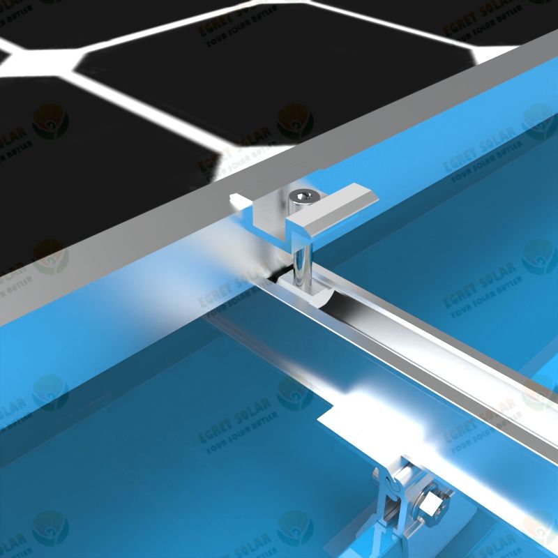solar panel roof mounting system