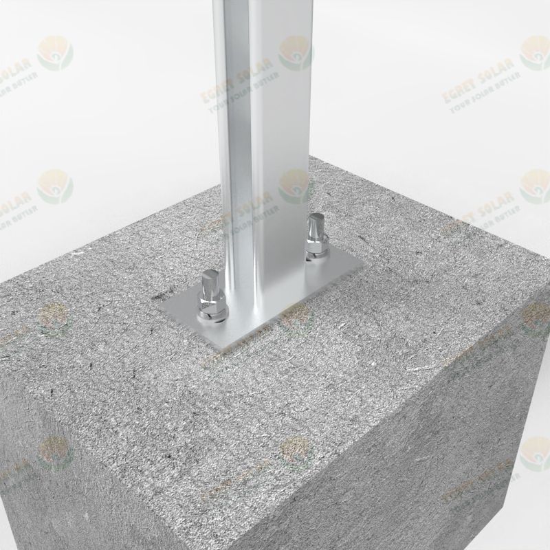 solar panel mounting brackets for metal