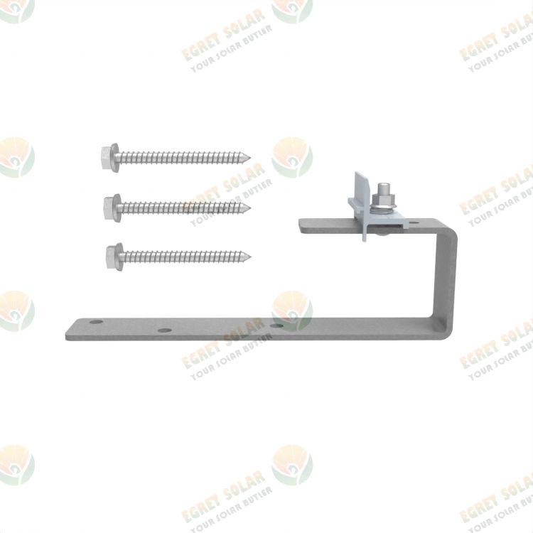 solar panel mounting roof hook