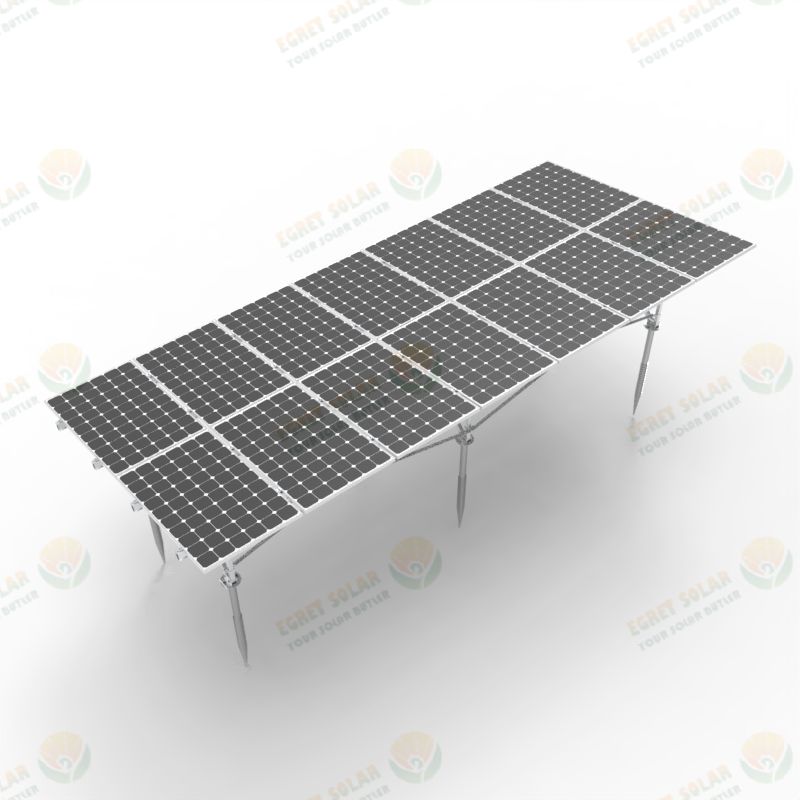 VI Type Aluminum Solar Ground mounting system