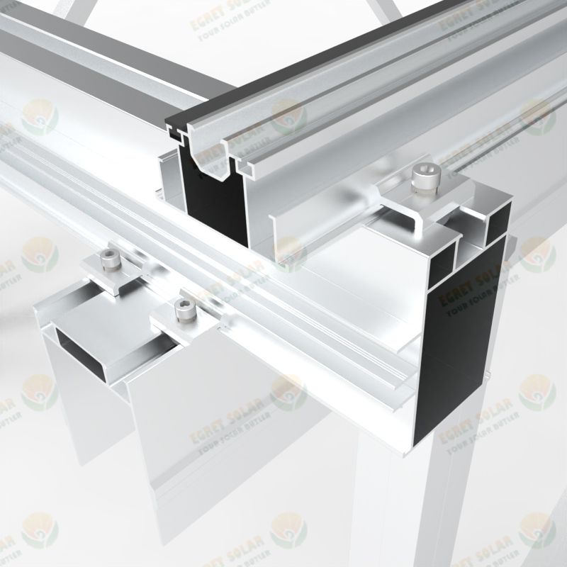 solar carport mounting structure