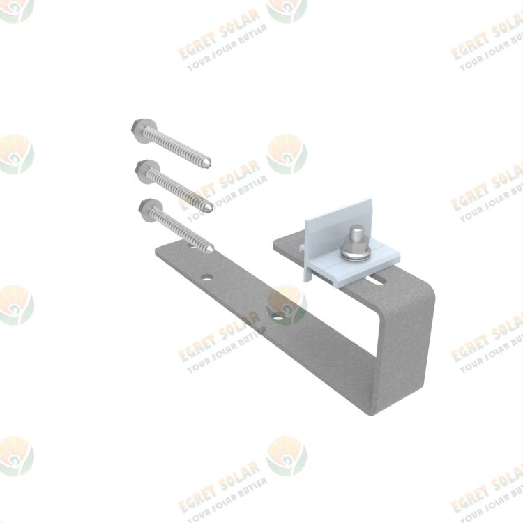 Solar rooftop mounting system Tile Roof Hook