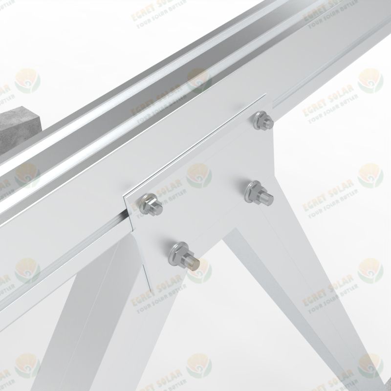 solar carport mounting structure