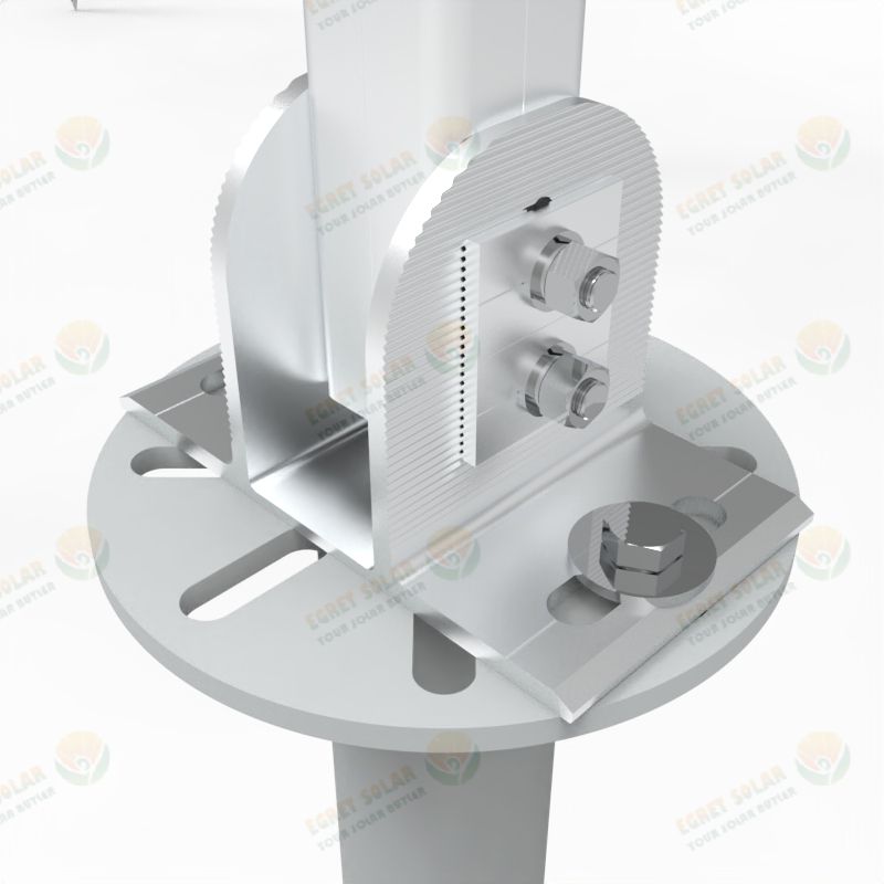 solar panel ground mounting structure