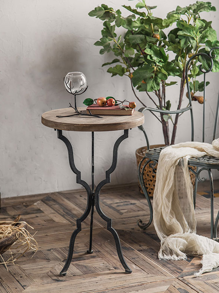 wood table side