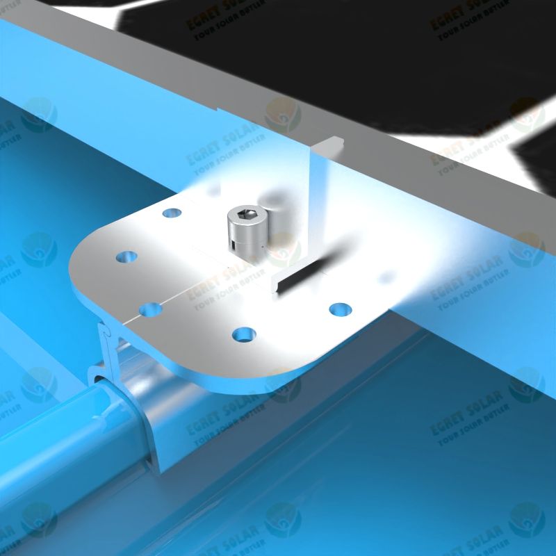 solar panel end clamp