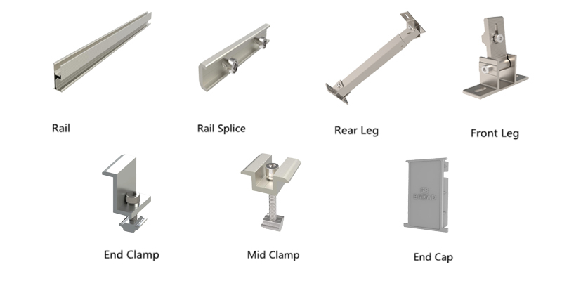 adjustable tilt front and rear legs adjustable tilt front and rear legs