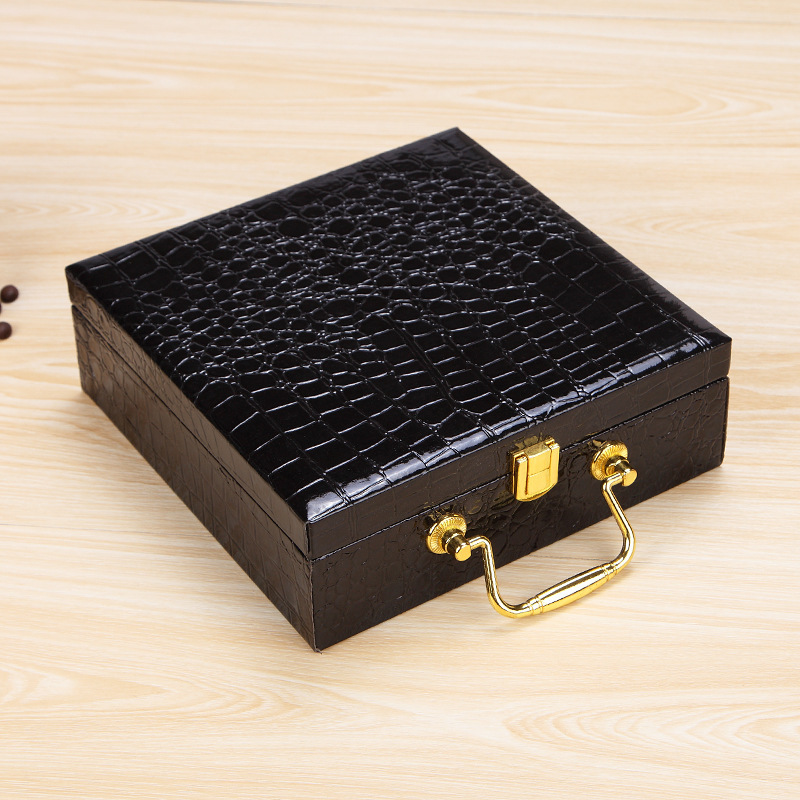 Customized luxury black flat folding gift box Customized luxury black flat folding gift box