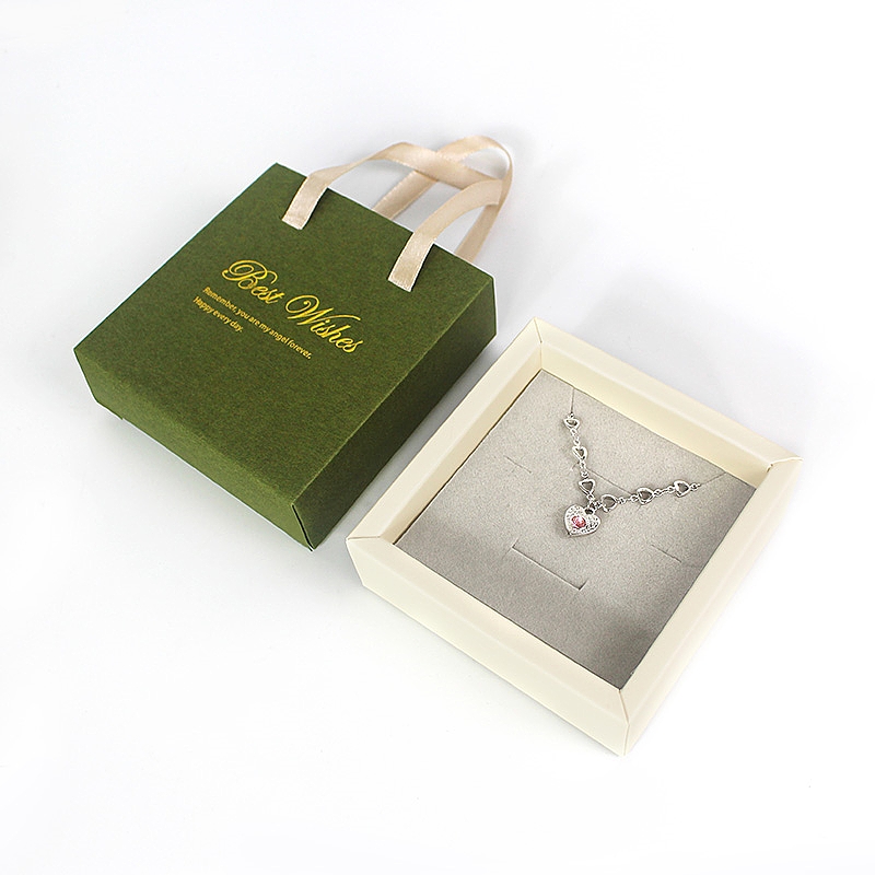 Wholesale Custom Luxury Sliding Cardboard Set Packaging Jewelry Gift Box 