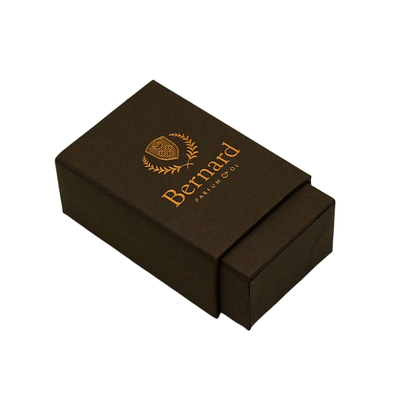 Wholesale Custom Luxury Gold Foil Printing Lid Perfume Gift Packaging Box 