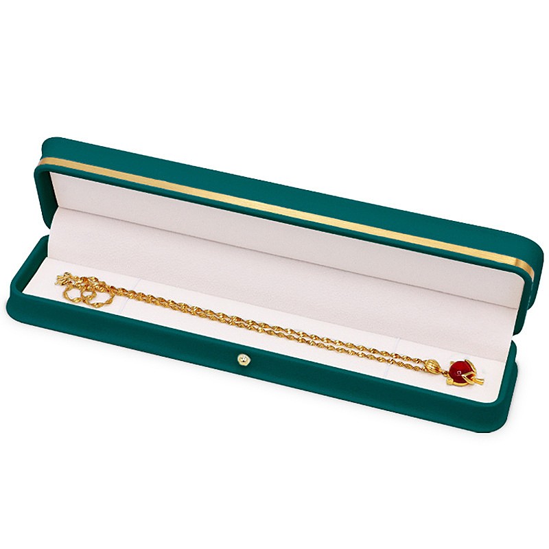 Gold Edge Round Buckle Corner Convex Edge Jewelry Box for Ring Pendant Bracelet Gold Edge Round Buckle Corner Convex Edge Jewelry Box for Ring Pendant Bracelet