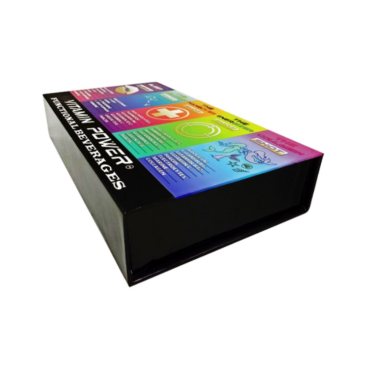 Recyclable Material Custom Design Magnetic Packaging Box for Drink