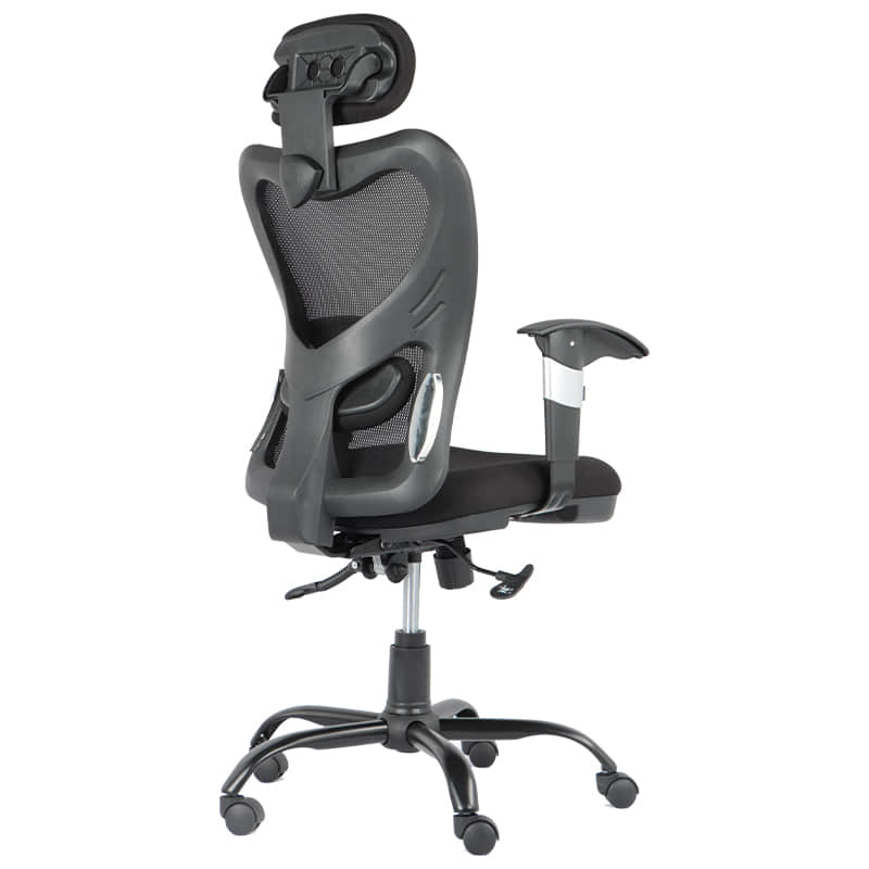 office chair with headrest