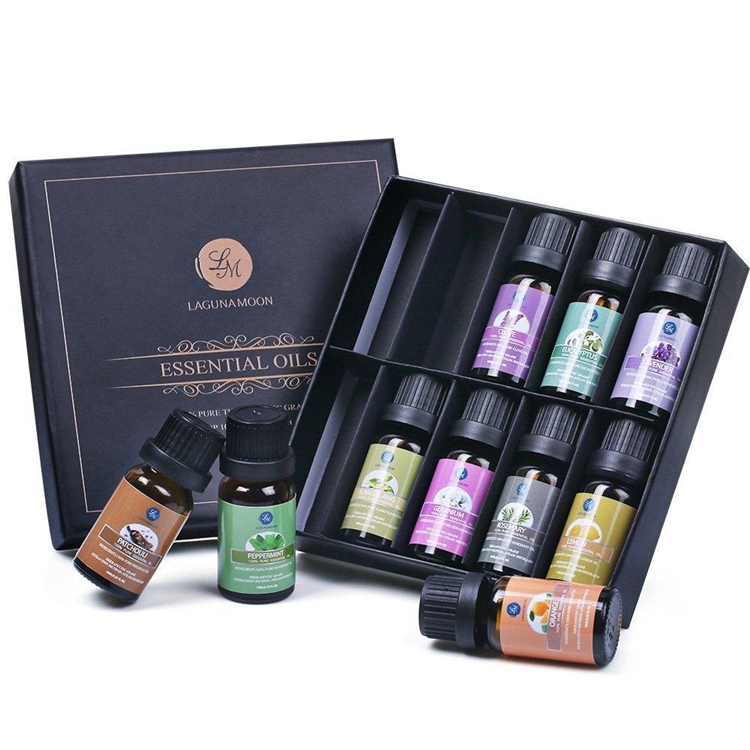 Custom Black Essential Oil Packaging Boxes for Essential Oil Gift Set Packaging Custom Black Essential Oil Packaging Boxes for Essential Oil Gift Set Packaging