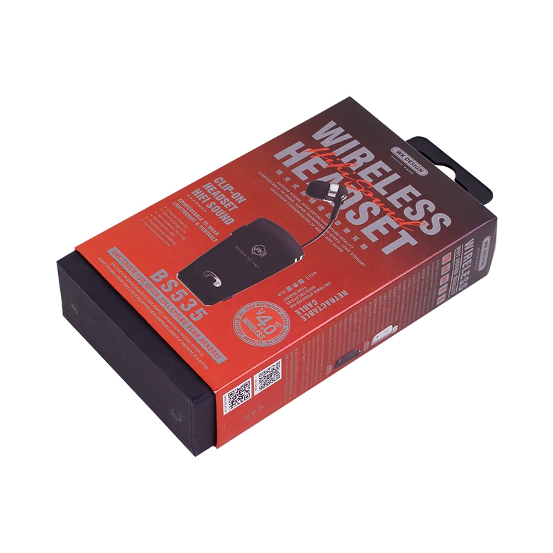 Custom Paper Packaging Drawer Boxes for Sports Magnetic Earphones Custom Paper Packaging Drawer Boxes for Sports Magnetic Earphones
