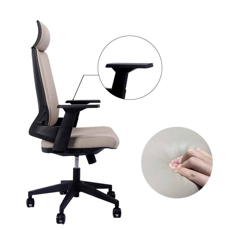 high back leather office chair