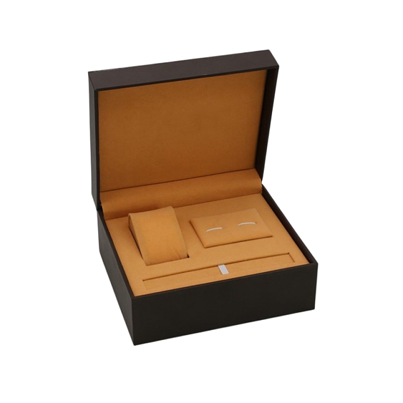 OEM Handmade Custom Logo Men Watch Sets Packaging Box