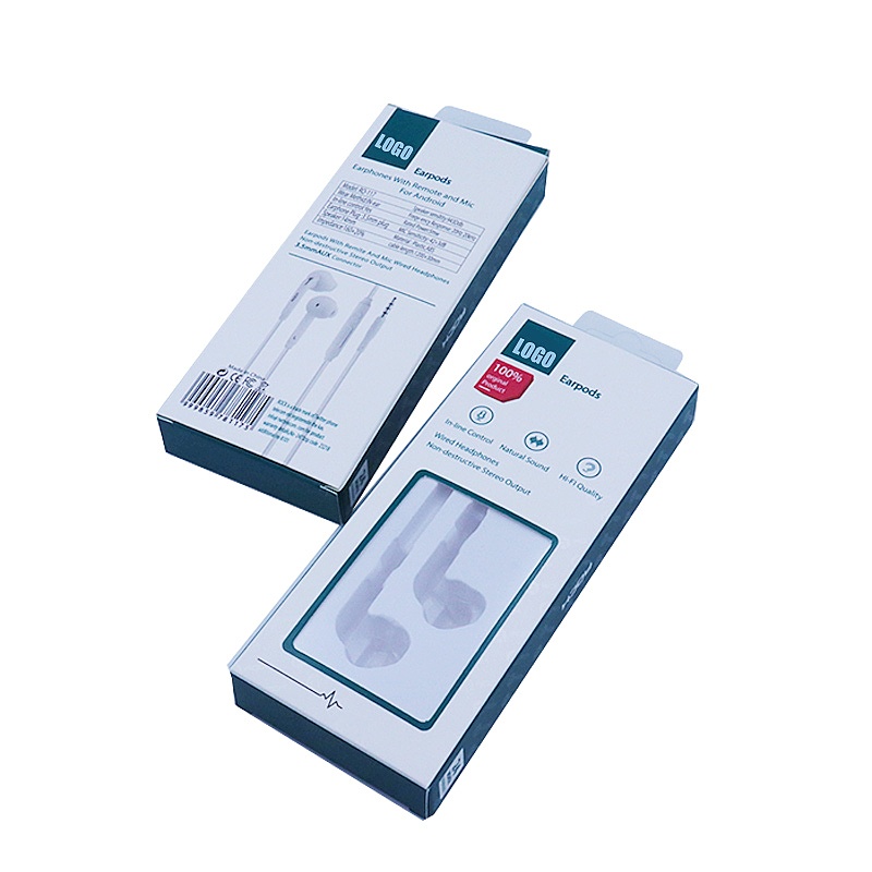 Wholesale Custom Earphone Wired Packaging Box