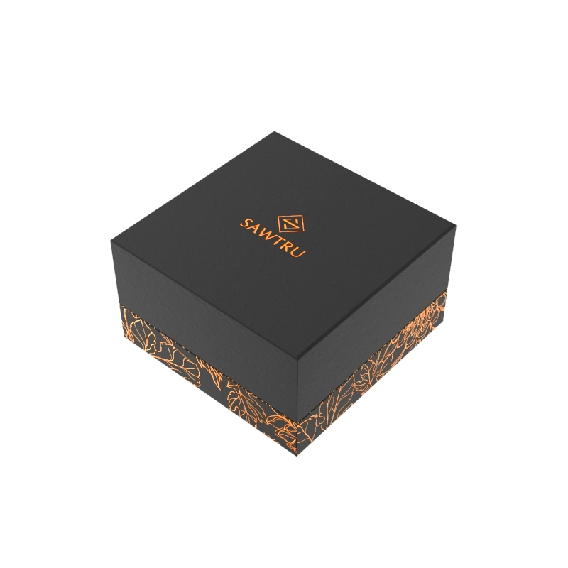 Custom Luxury Empty Black Base and Lid Perfume Package Box Custom Luxury Empty Black Base and Lid Perfume Package Box