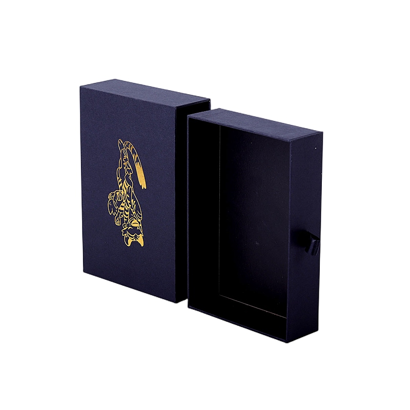 Custom Luxury Elegant Black Drawer Cardboard Paper Box Custom Luxury Elegant Black Drawer Cardboard Paper Box