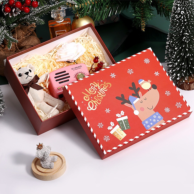 Wholesale Custom Christmas Paper Gift Boxes Wholesale Custom Christmas Paper Gift Boxes