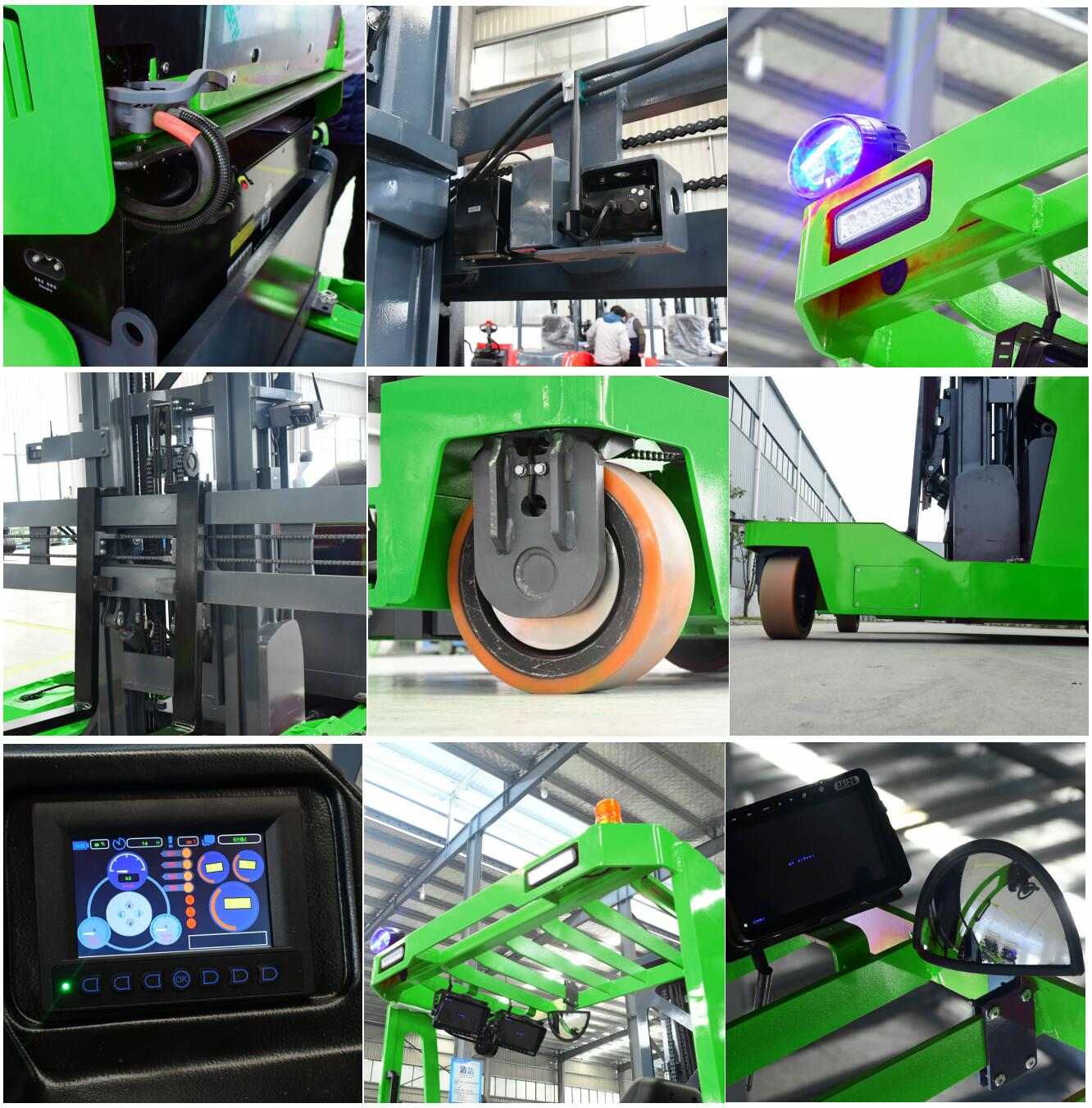 Multi-directional reach truck Multi-directional reach truck