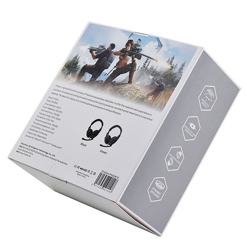 Custom Earphone Screen Protector Electronic Packaging Box